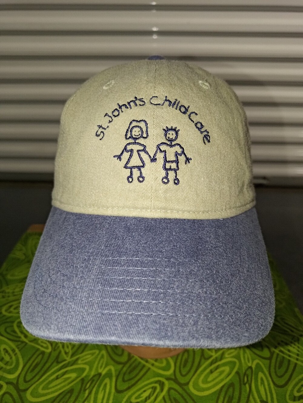 St. John's Child Care Embroidered Strapback Hat Cap OSFA
